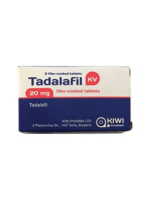 Tadalafil 20 mg. 4 tablet